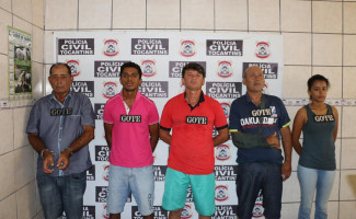 Polícia civil prende suspeitos de envolvimento no assassinato de ex-prefeito de Praia Norte
