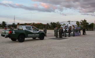 Governo reforça segurança do Estado com entrega de helicóptero e  mais de 50 veículos