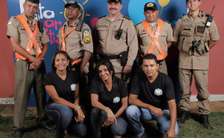 Assessoria de Polícia Comunitária participa da festa dos 74 anos do Lar Batista
