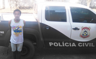 Polícia civil prende homem que assassinou idoso com golpes de facão em Itacajá