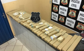 Operação policial da Deic sul e Denarc resulta na apreensão de 50kg de maconha em Gurupi