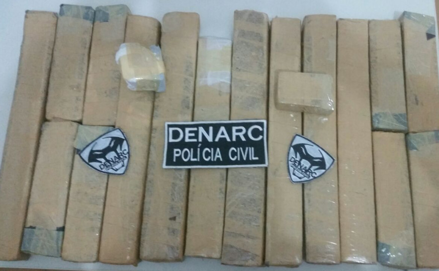 Denarc apreende 15 kg de drogas no interior do Estado 
