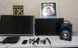 Polícia Civil prende casal suspeito de praticar furtos e roubos em Palmas 