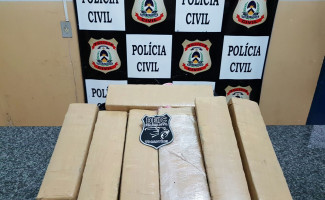 Polícia Civil apreende 7kg de maconha e prende dois suspeitos por tráfico de drogas em Gurupi 