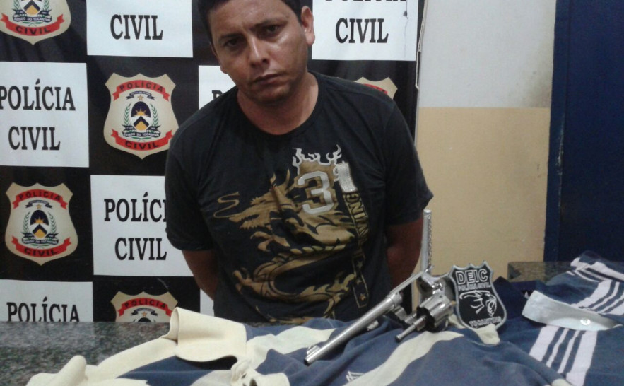 Suspeito de cometer vários roubos é preso pela Polícia Civil em Gurupi 