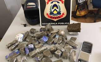 Polícia Civil apreende 3kg de maconha e prende casal suspeito de tráfico de drogas em Paraíso