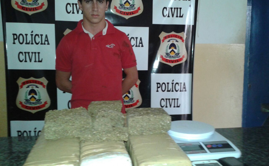 Suspeito por tráfico de drogas é preso pela Polícia Civil em Gurupi 