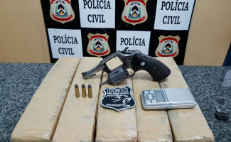 Polícia Civil apreende 5kg de maconha e prende casal por tráfico de drogas em Gurupi 