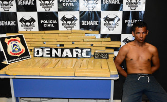 Polícia Civil apreende 65 quilos de maconha na capital  