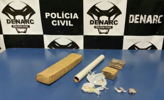 Polícia Civil fecha mais um ponto de venda de drogas na Capital 