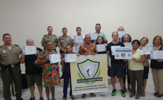 Polícia Comunitária realiza 26ª edição do curso de Agentes Comunitários de Segurança