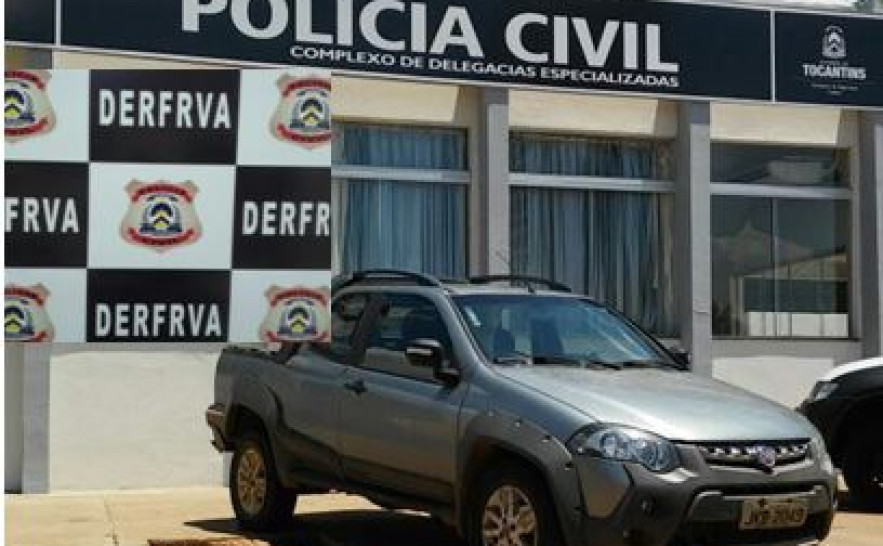 Veículo clonado é apreendido pela Polícia Civil em Palmas 
