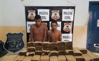 Polícia Civil prende dois homens por tráfico de drogas em Gurupi