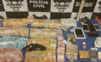 Polícia Civil prende três suspeitos por tráfico de drogas em Palmas 