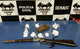 Polícia Civil desarticula mais um ponto de venda de drogas na capital 