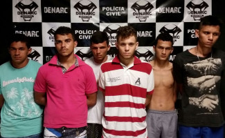 Polícia Civil fecha boca de fumo e prende seis suspeitos por tráfico de drogas em Palmas 