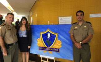 Policiais da Assessoria da Polícia Comunitária participam de seminário internacional em Brasília
