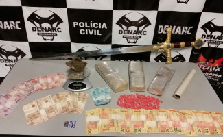 Polícia Civil apreende quase 4kg de entorpecente e prende dois suspeitos por tráfico de drogas em Palmas