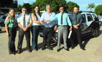 Segurança Pública entrega mais um veículo para Delegacia Especializada em Conflitos Agrários