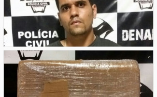 Suspeito de traficar drogas é preso pela Polícia Civil em Palmas 