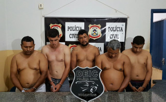 Seis suspeitos por tráfico de drogas são presos pela Polícia Civil no interior do Estado