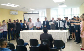 Secretário de Segurança Pública participa da posse de novos membros do Sindicato dos Policiais Civis do Tocantins