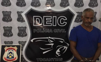 Foragido da Justiça e suspeito de praticar vários crimes é preso pela Polícia Civil em Araguaína 