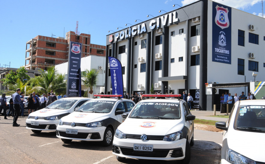 O complexo de delegacias especializadas, no Centro de Palmas, recebeu três novas delegacias que vão combater o crime no Estado 