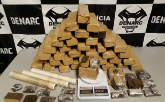 Polícia Civil apreende 30kg de maconha e prende três traficantes em Palmas   