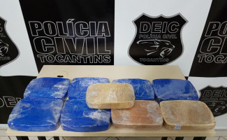 Polícia Civil apreende 9 kg de drogas e prende traficante no Sul do Estado 