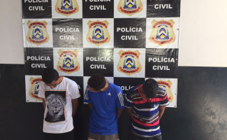 Polícia Civil prende suspeitos de praticar roubos a vans e ônibus no Norte do Estado 