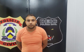 Homem é preso pela Polícia Civil por posse de artefato explosivo e receptação em Palmas 