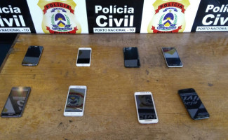 Polícia Civil recupera e devolve aparelhos diversos celulares em Porto Nacional 