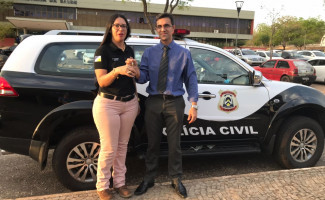 Governo do Tocantins entrega nova viatura à Delegacia de Repressão a Conflitos Agrários 