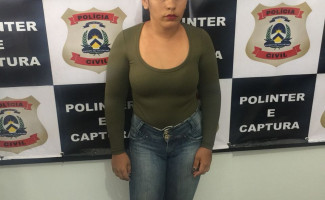 Suspeita por tráfico de drogas e furto qualificado é presa pela Polícia Civil em Palmas 
