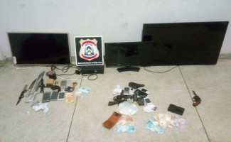 Polícia Civil prende três suspeitos por trafico de drogas no interior do Estado 