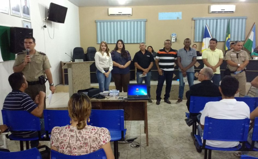 Reunião da Polícia Comunitária em Fátima 