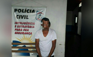 Polícia Civil prende homem suspeito por estupro de vulnerável no interior do Estado 