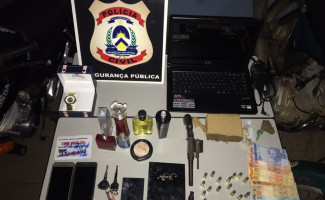 Polícia Civil desarticula organização criminosa especializada em roubos à mão armada no interior do Estado 