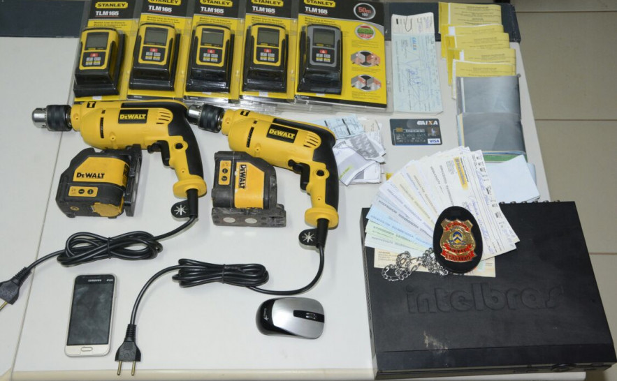 Polícia Civil recupera produtos roubados em Palmas