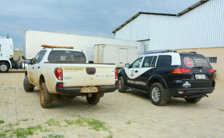 Polícia Civil apreende carregamento de eletroeletrônicos por suspeita de sonegação fiscal e crime contra a ordem tributária 