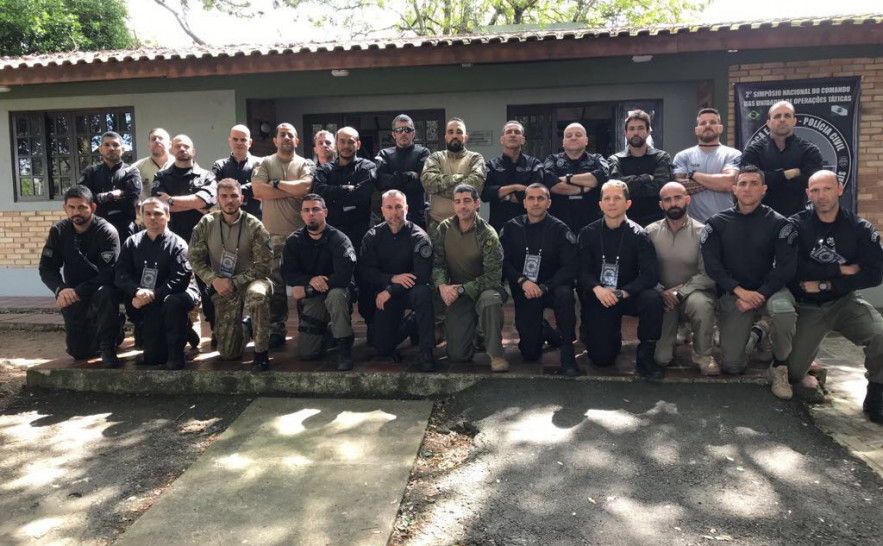 Integrantes do GOTE participam de curso em Curitiba 