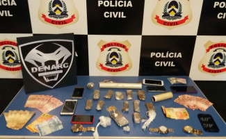 Polícia Civil prende cincos suspeitos por tráfico de drogas em Palmas 