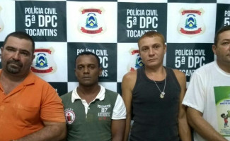 Polícia Civil prende quatro suspeitos por furtar e abater animal em Palmas