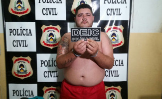 Polícia Civil prende foragido acusado de roubo no interior do Estado 