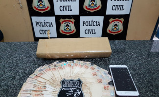 Polícia Civil prende suspeito por tráfico de drogas no Sul do Estado 