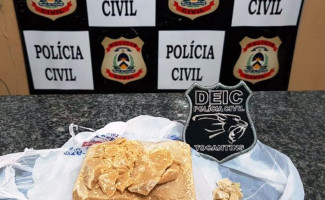 Polícia Civil prende dois suspeitos por tráfico de drogas no interior do Estado 
