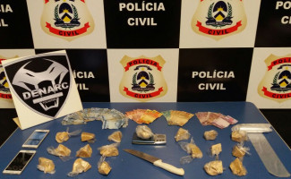 Polícia Civil fecha boca de fumo e prende mais dois suspeitos por tráfico em Palmas 