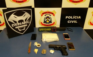 Polícia Civil prende casal suspeito por tráfico de drogas em Palmas 