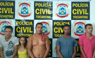 Polícia Civil prende cinco pessoas suspeitas por tráfico de drogas no interior do Estado 